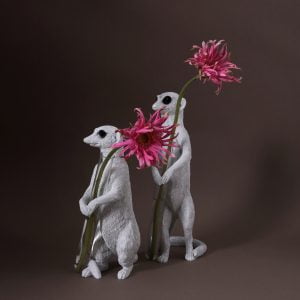 Meerkat X VASE 狐獴花器